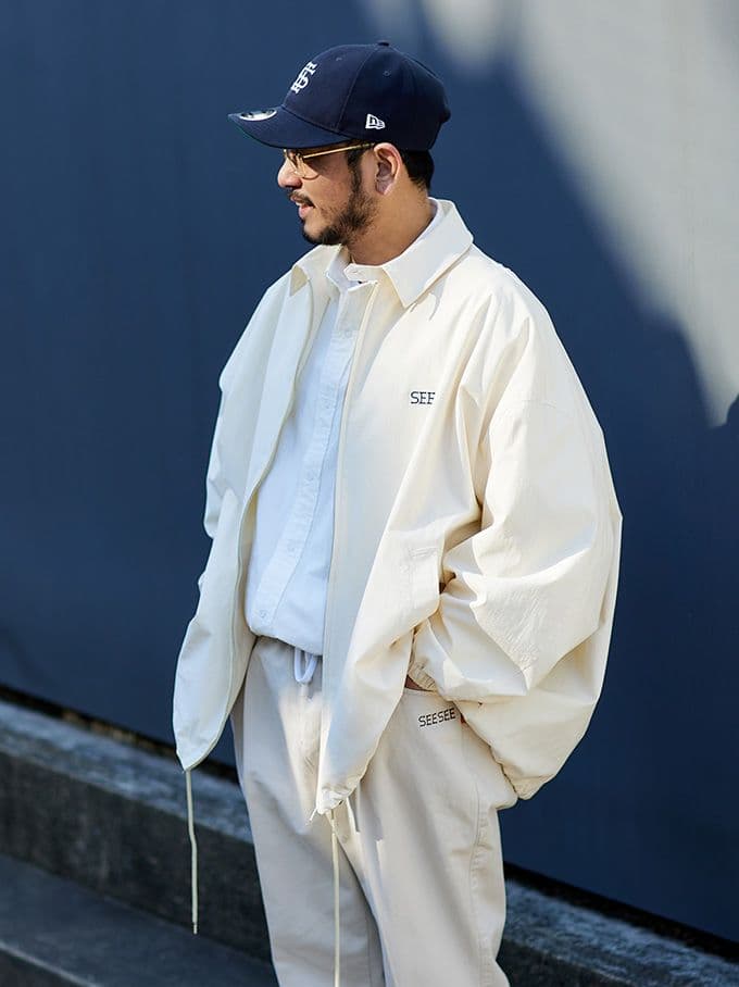 美品　SEE SEE✕ニューエラ　キャップ 9FIFTY ネイビー