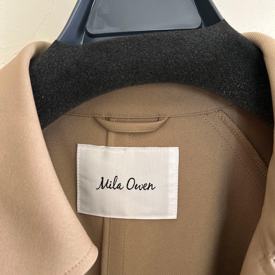 ✴︎お値下げ✴︎状態良好！Mila Owen ロングトレンチコート