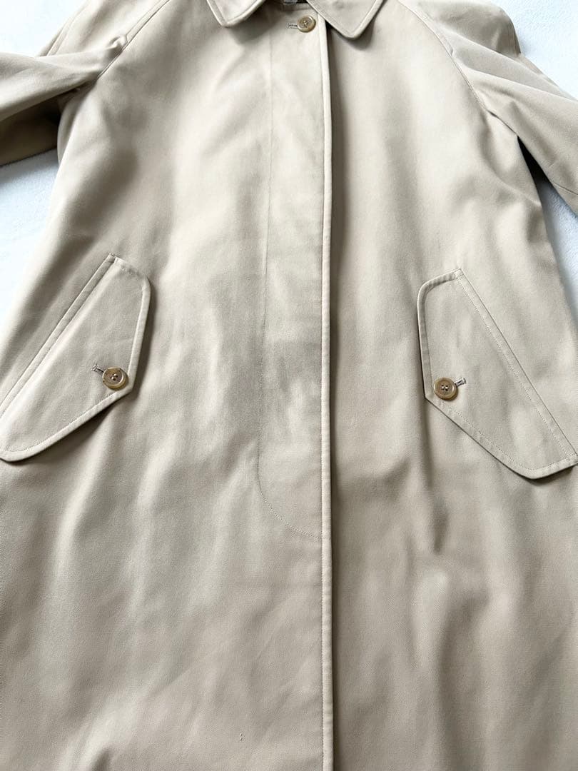 Burberry's バーバリー 一枚袖 ステンカラーコート 腰ベルト無し