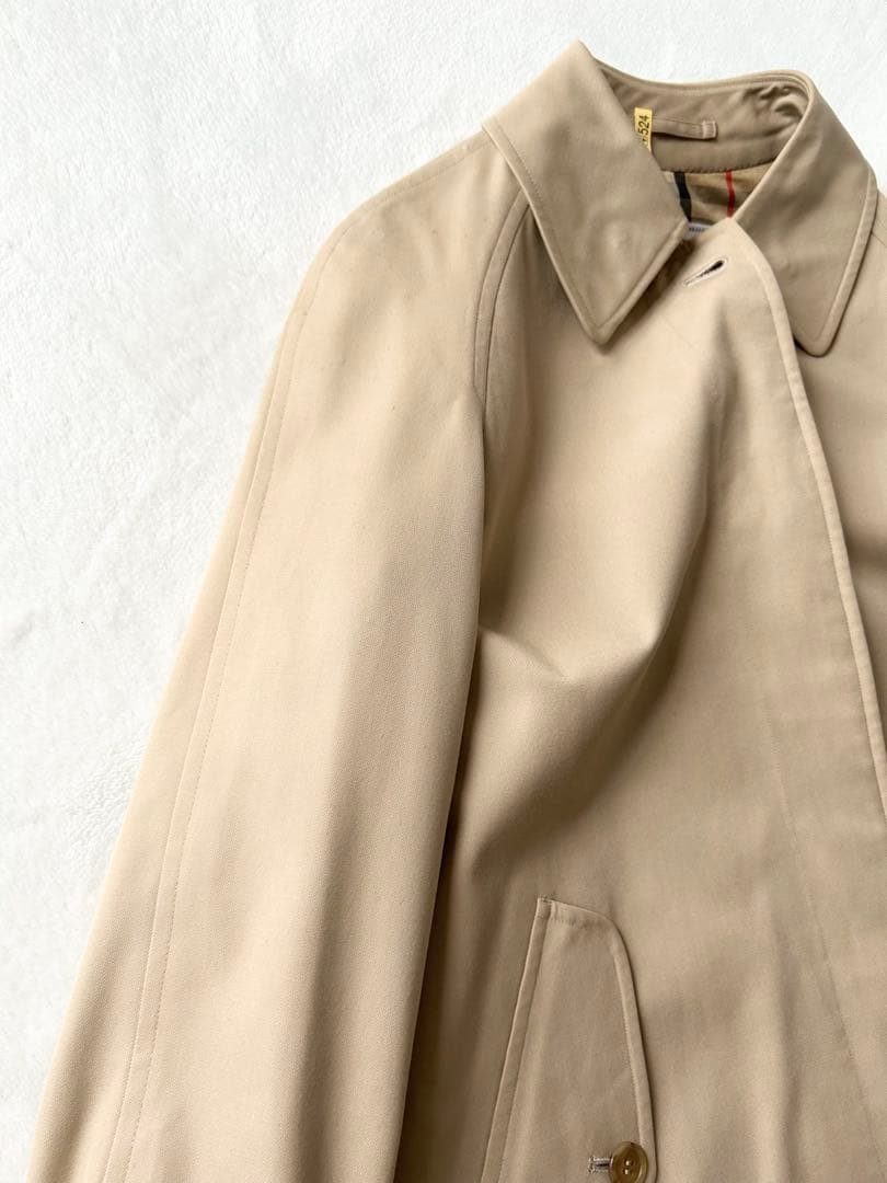Burberry's バーバリー 一枚袖 ステンカラーコート 腰ベルト無し