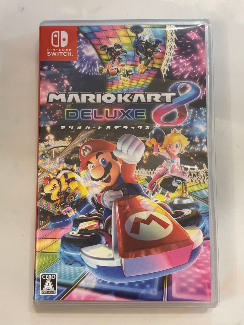 マリオカート8 デラックス＋joyconハンドル4つセット