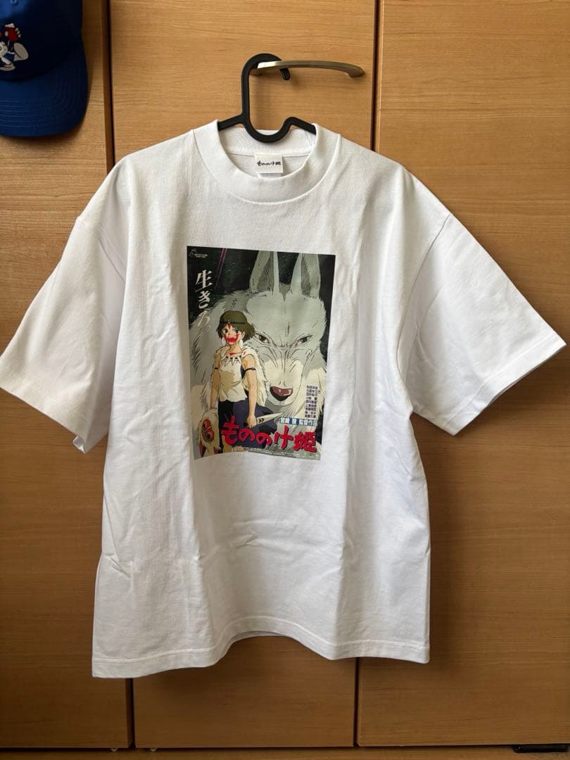 もののけ姫　リバイバル上映記念商品 Tシャツ サン 白　L スタジオジブリ