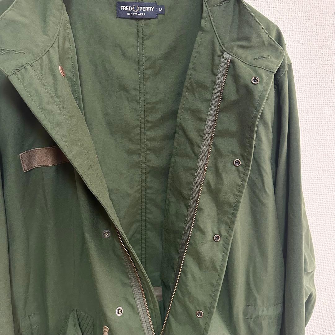 FRED PERRY フレッドペリー モッズコート オリーブ　カーキ