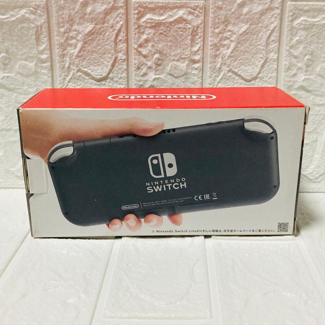 け*ん様 Nintendo Switch Lite グレー 本体 箱付 動作確認
