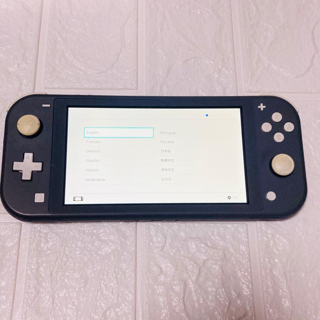 け*ん様 Nintendo Switch Lite グレー 本体 箱付 動作確認