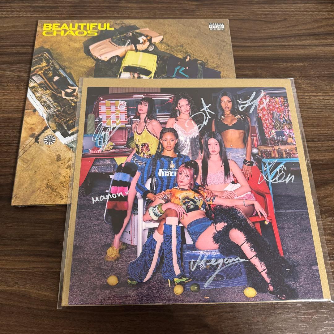 【匿名配送】KATSEYE BEAUTIFULCHAOS LP Vinyl