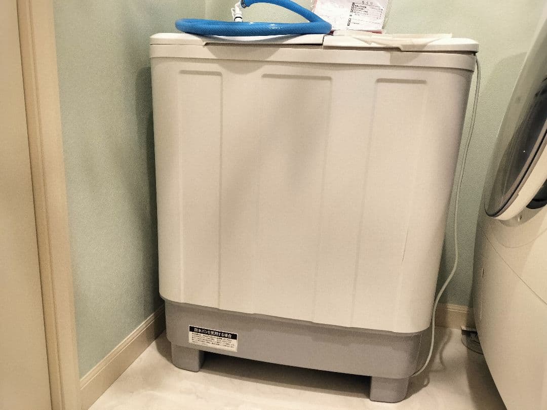 洗濯機 縦型 6kg 二槽式洗濯機 MAXZEN 2023年式 JW60KS01