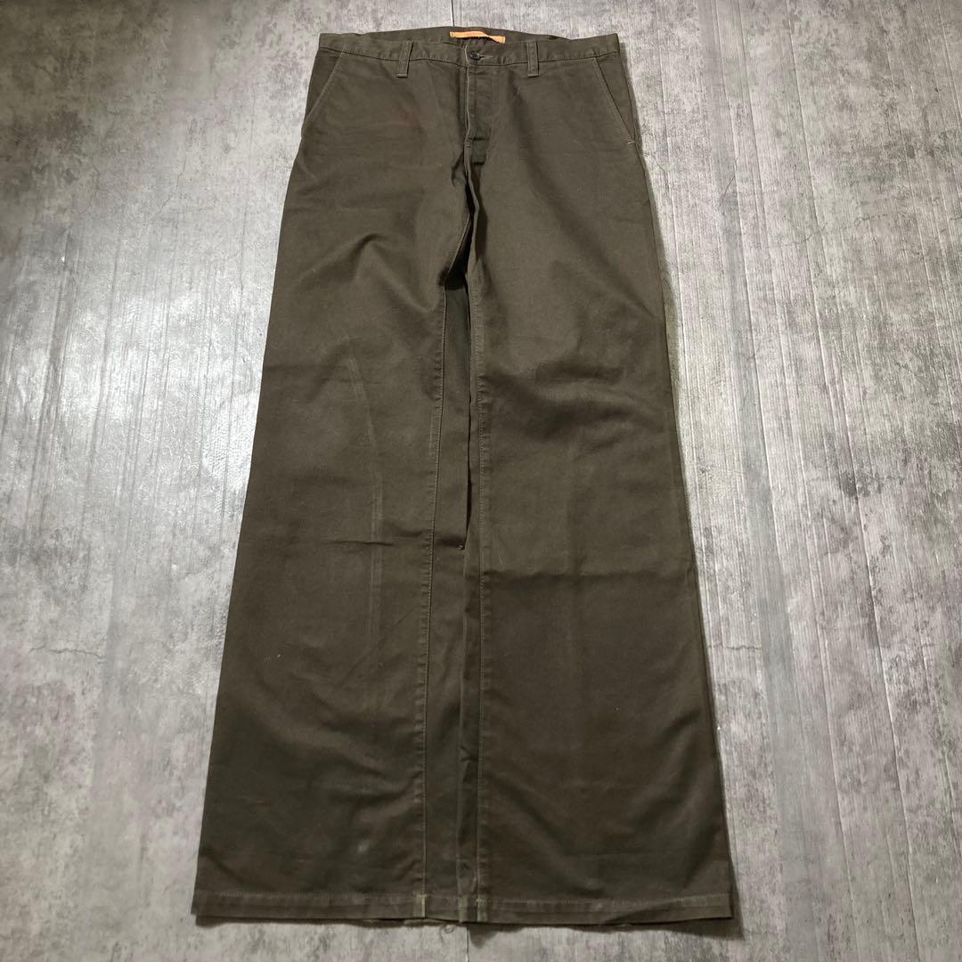 パンツ 00s ripvanwinkle cotton flare pants