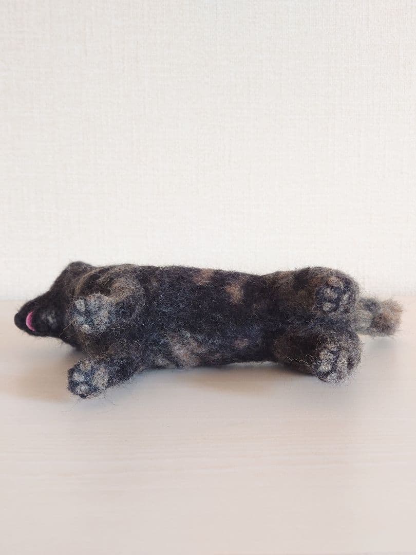 甲斐犬　羊毛フェルト