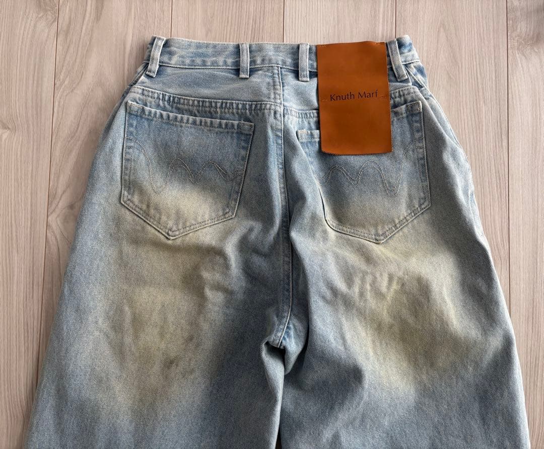 ［Knuth Marf ］damage denim pants M