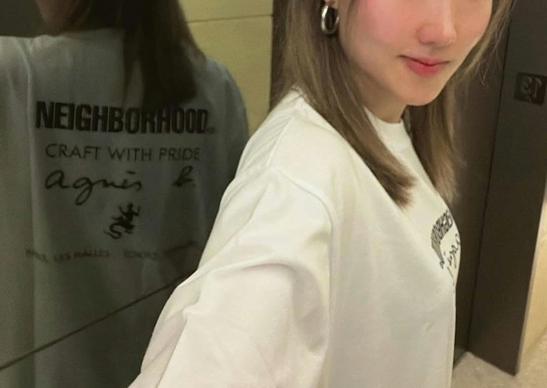 トップス NEIGHBORHOOD NH X AGNES B. . CREWNECK SS