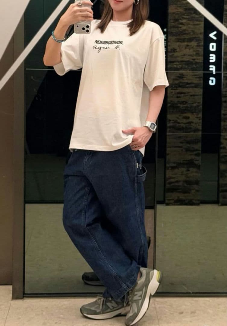 トップス NEIGHBORHOOD NH X AGNES B. . CREWNECK SS