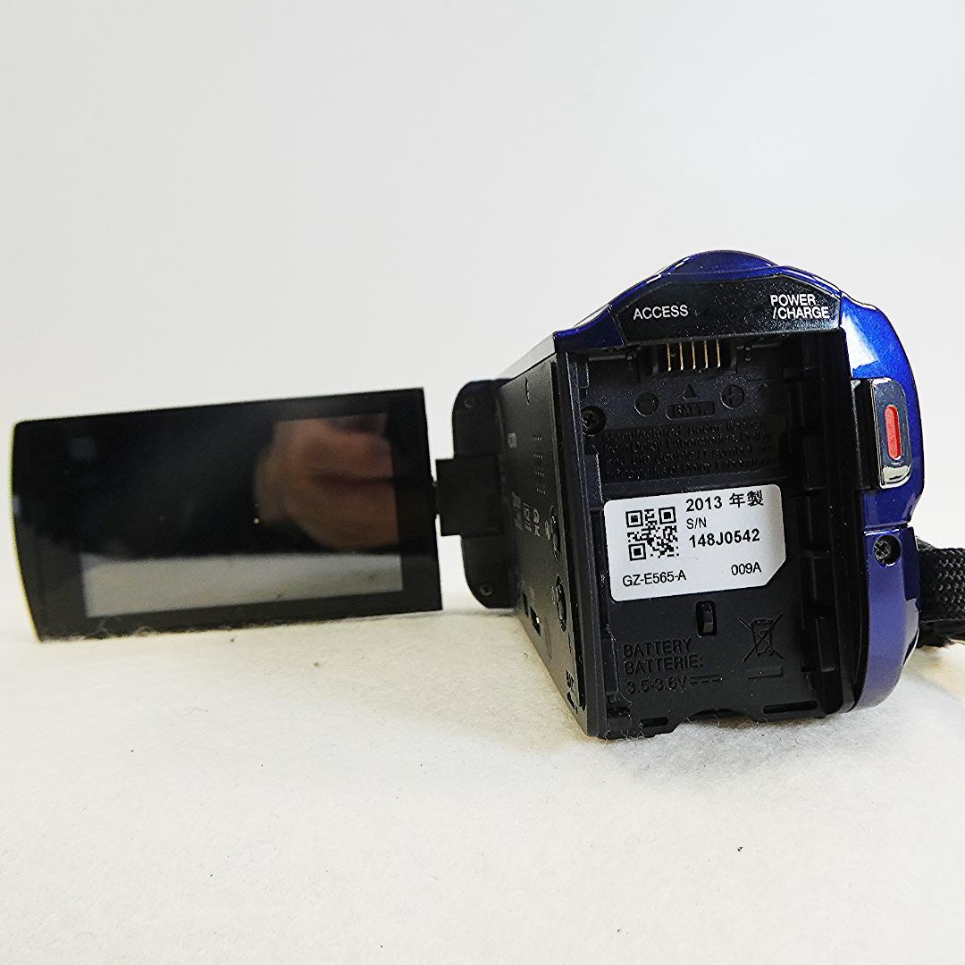 動作良好 JVC Everio GZ-E565-A HDD/SD ビデオカメラ