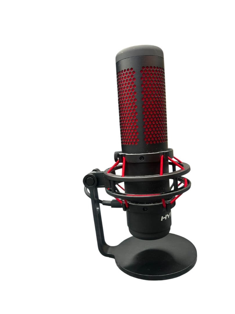 配信機器・PA機器・レコーディング機器 HyperX QuadCast USB Microphone #ys