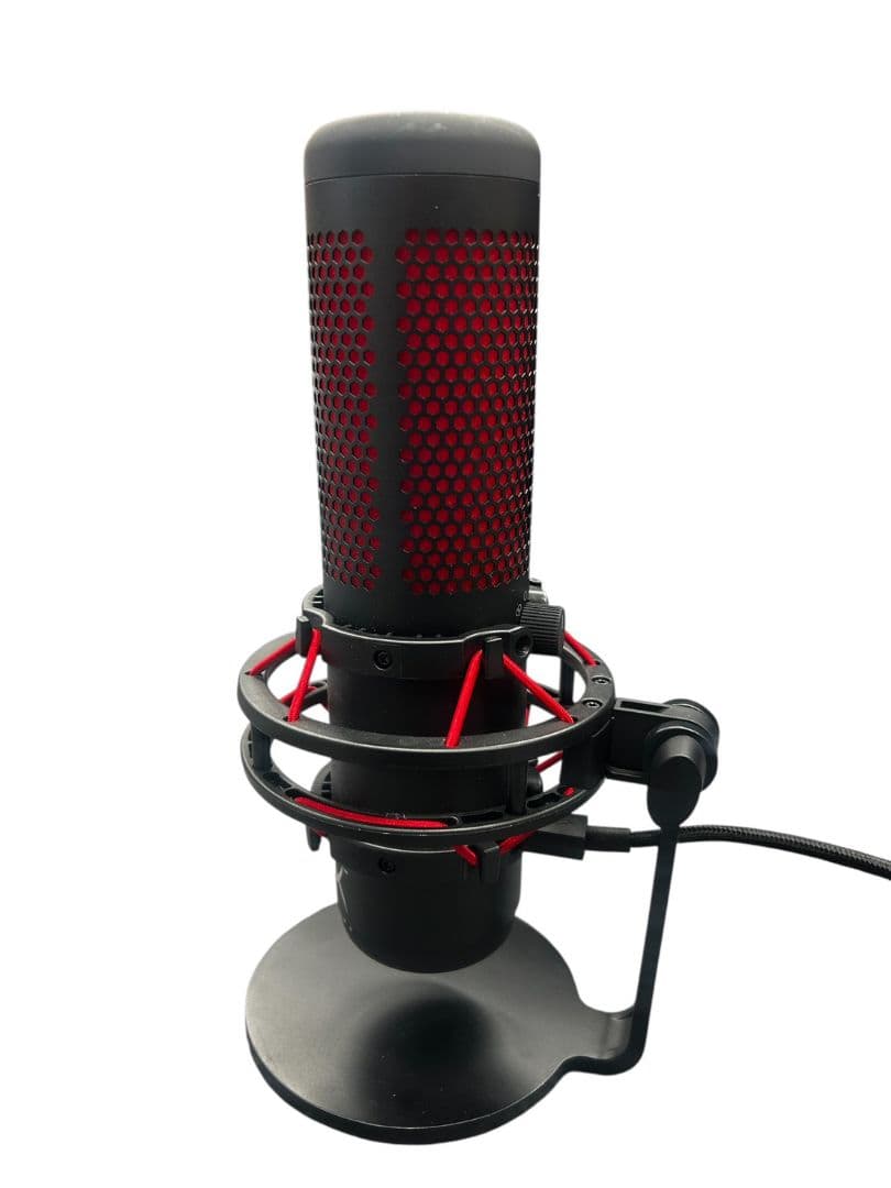 配信機器・PA機器・レコーディング機器 HyperX QuadCast USB Microphone #ys
