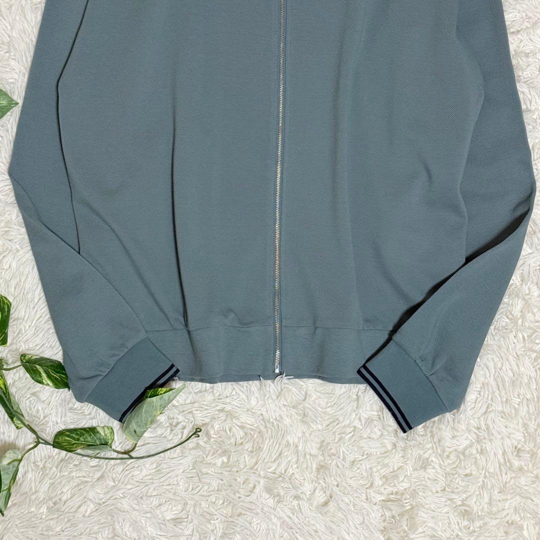 現行品　フレッドペリー　トラックジャケット　ツインティップ　ジップ　ターコイズ