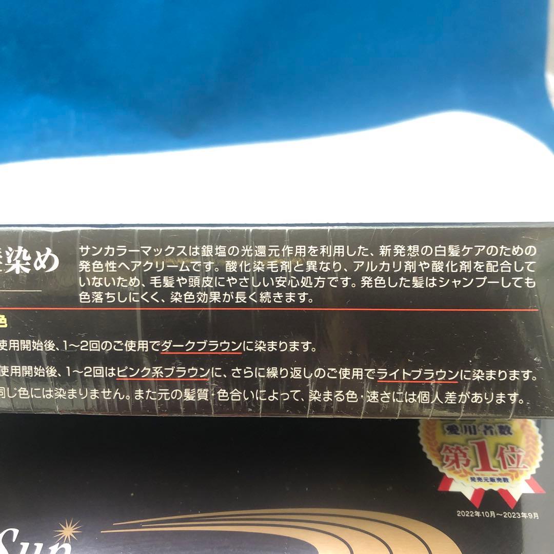 サンカラーマックス　レディース白髪染め　75g×2個