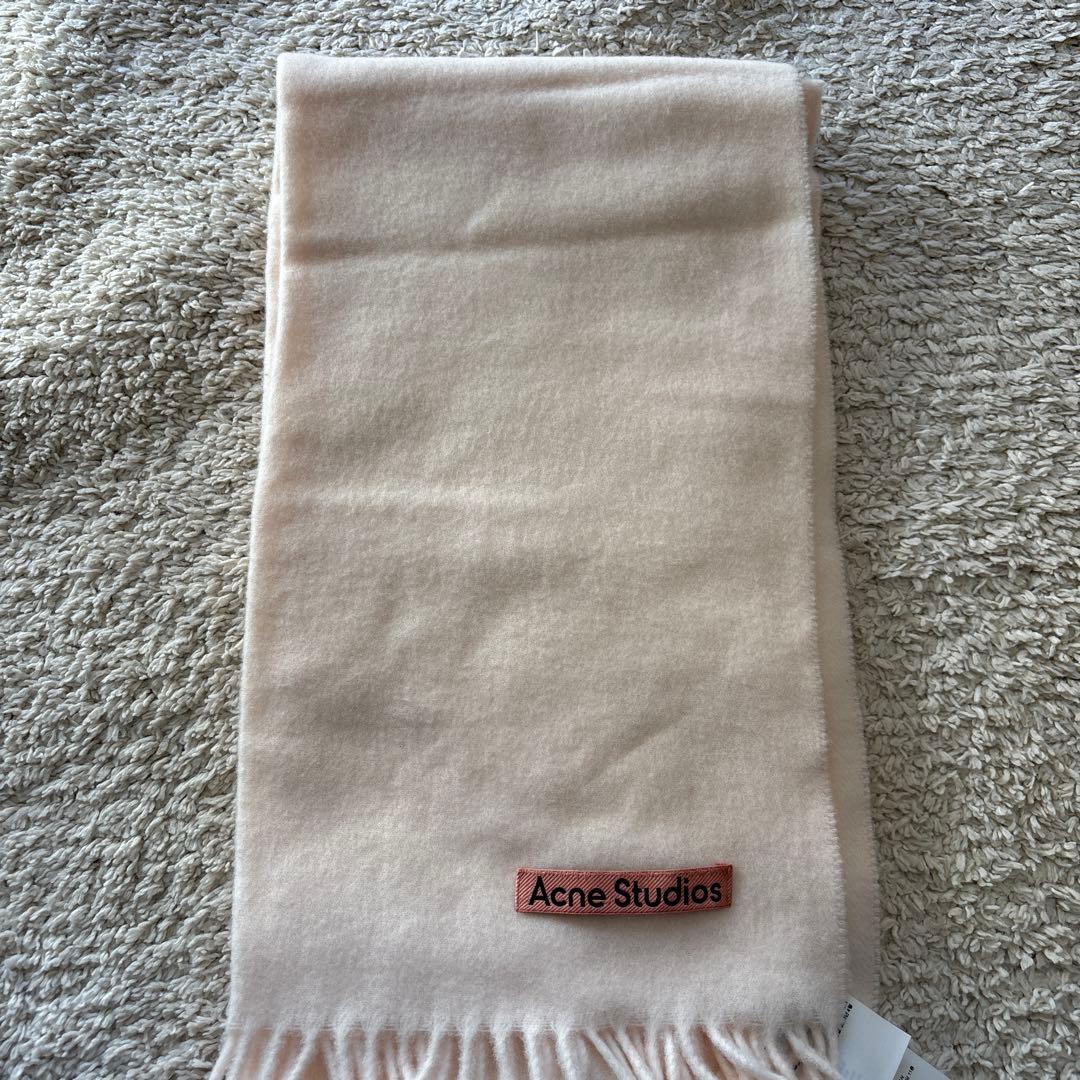 Acne Studios フリンジウールスカーフ　ナロー　マフラー　CA0210