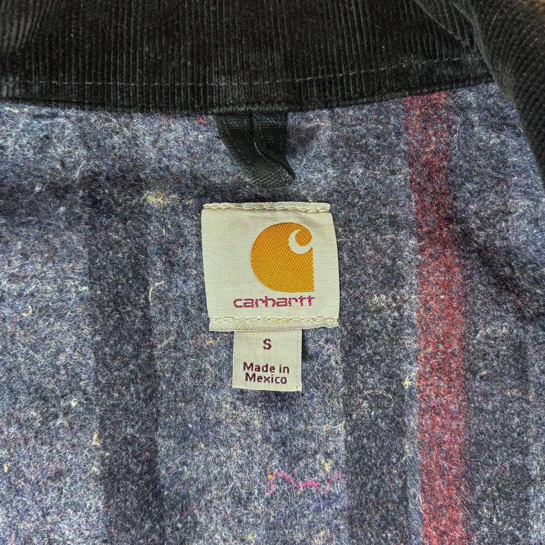 ◼️美品Carhartt ミシガンチョアコート　ブラック　希少Sサイズ　カーハート