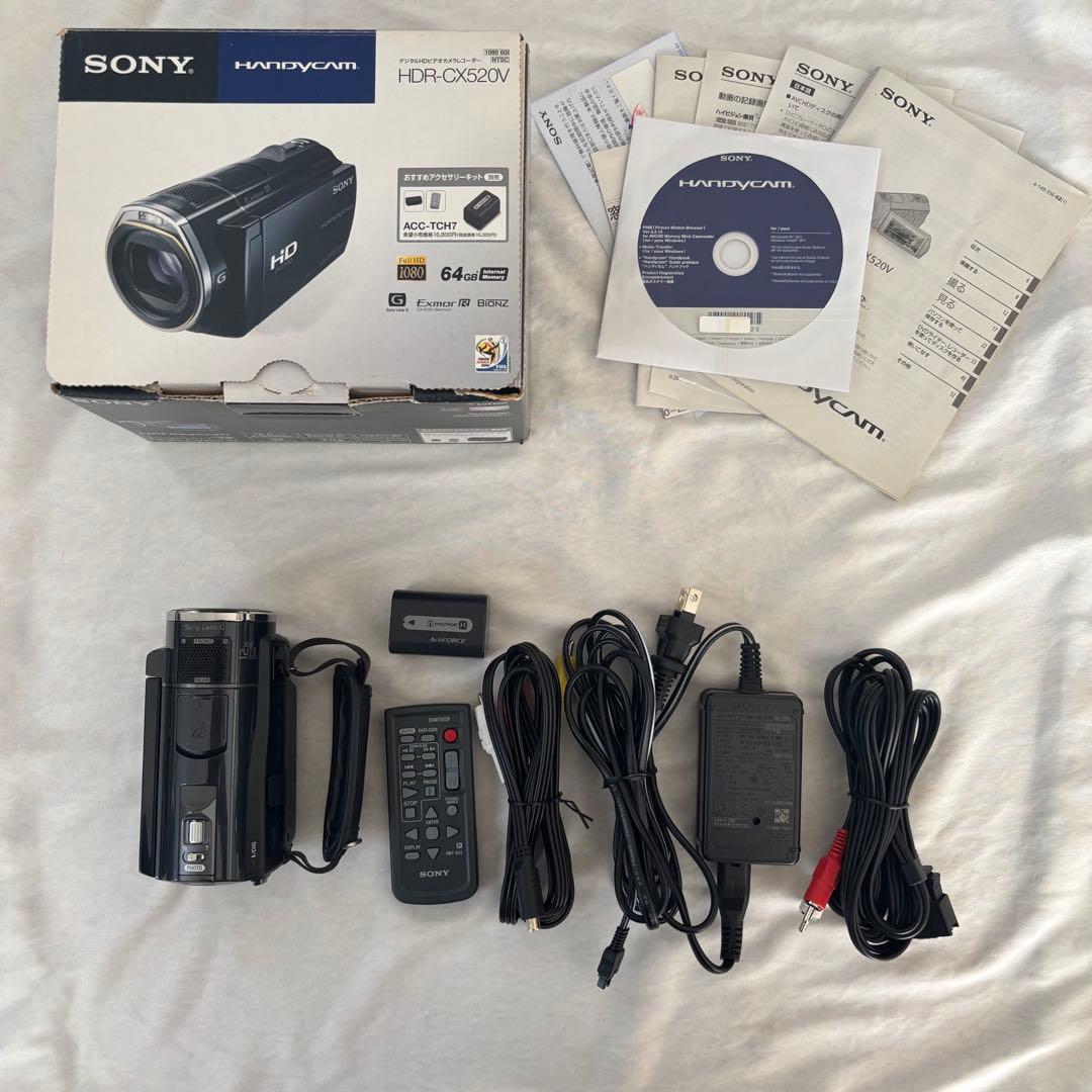 SONY HDビデオカメラ 【HDR-CX520V】
