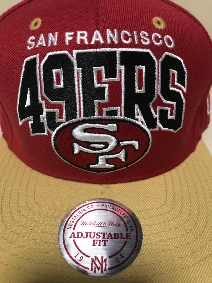サンフランシスコ49ers キャップ NFLロゴ付き