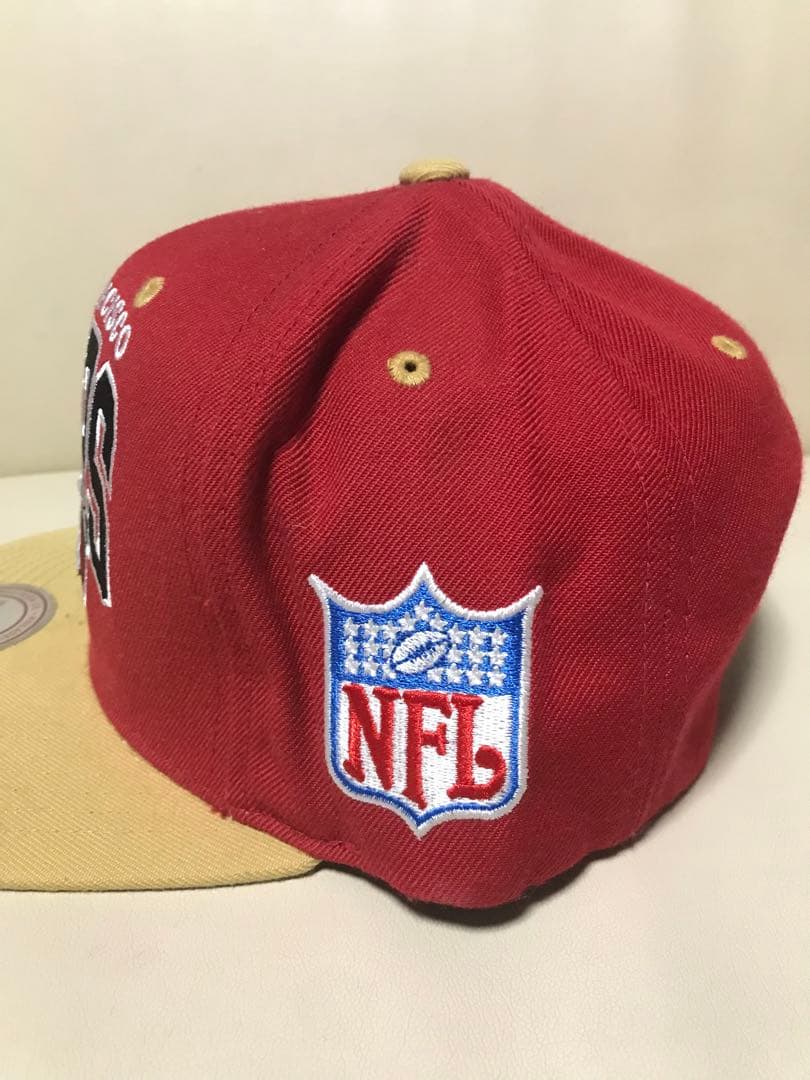 サンフランシスコ49ers キャップ NFLロゴ付き