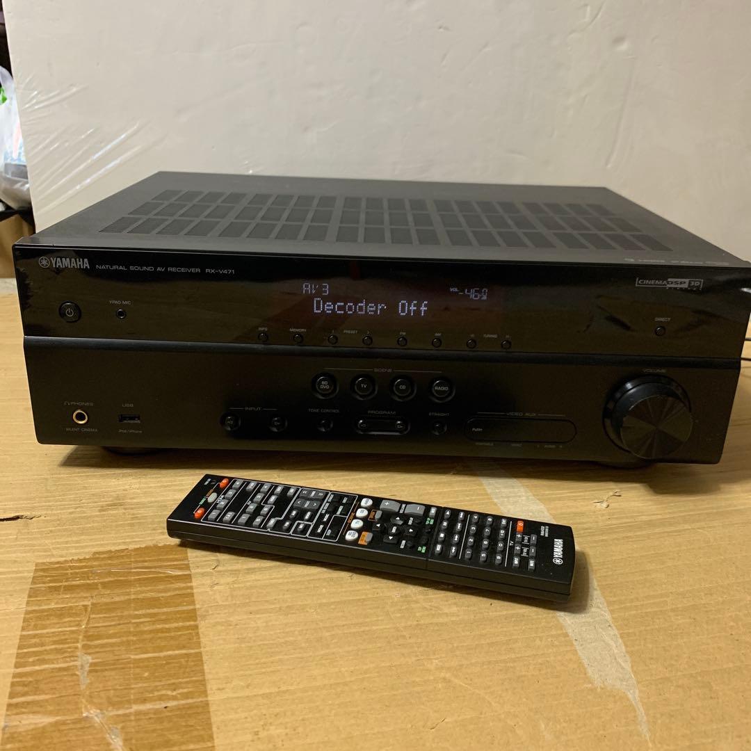 YAMAHA RX-V471 AVレシーバー　中古品