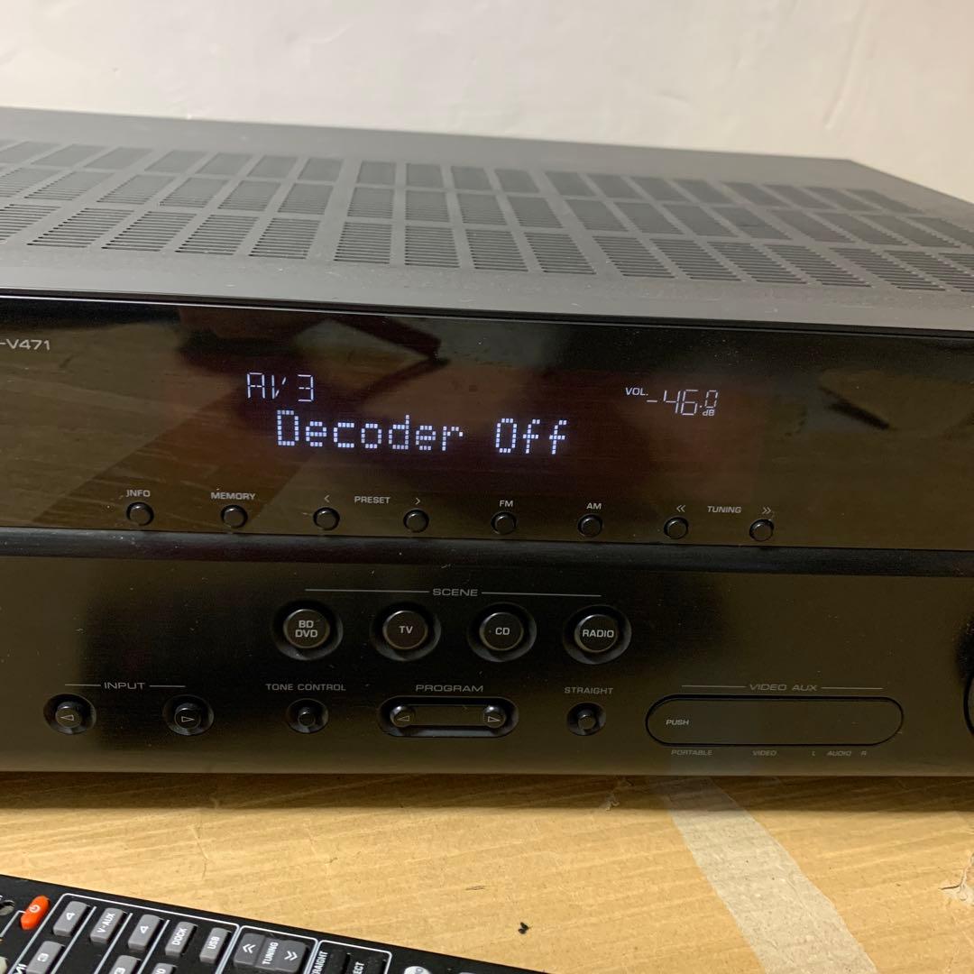 YAMAHA RX-V471 AVレシーバー　中古品