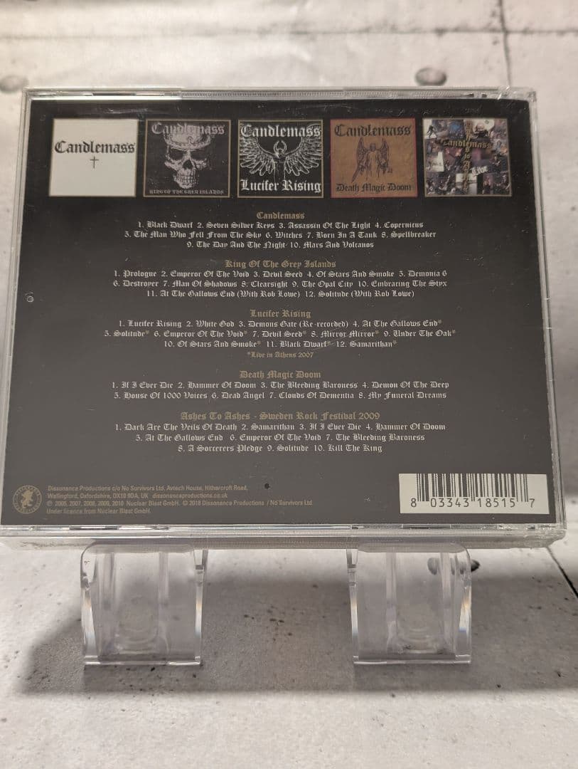 未開封【CANDLEMASS】 NUCLEAR BLAST RECORDINGS