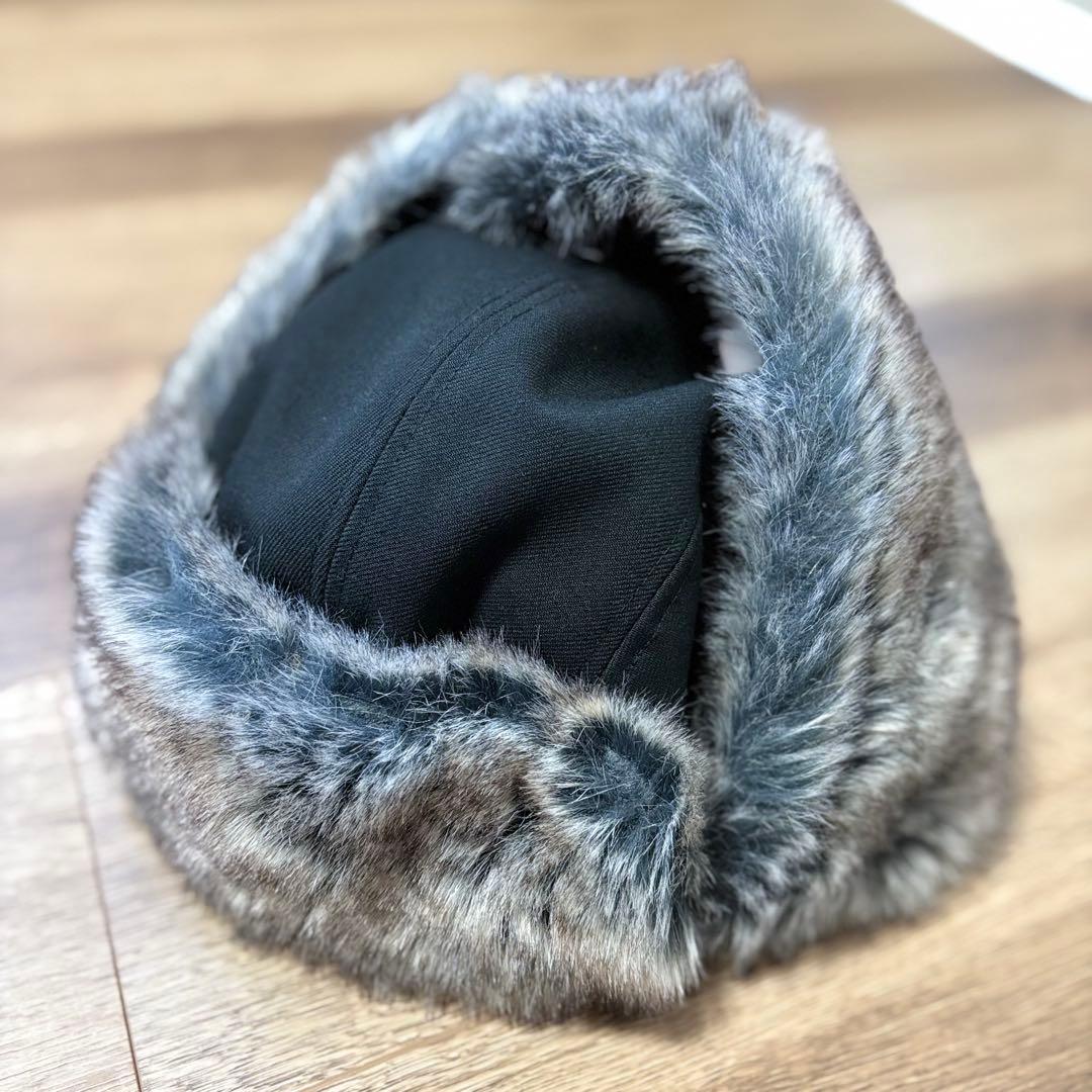 ☆人気アイテム☆ NEWERA トラッパー ロゴ入り　Lサイズ