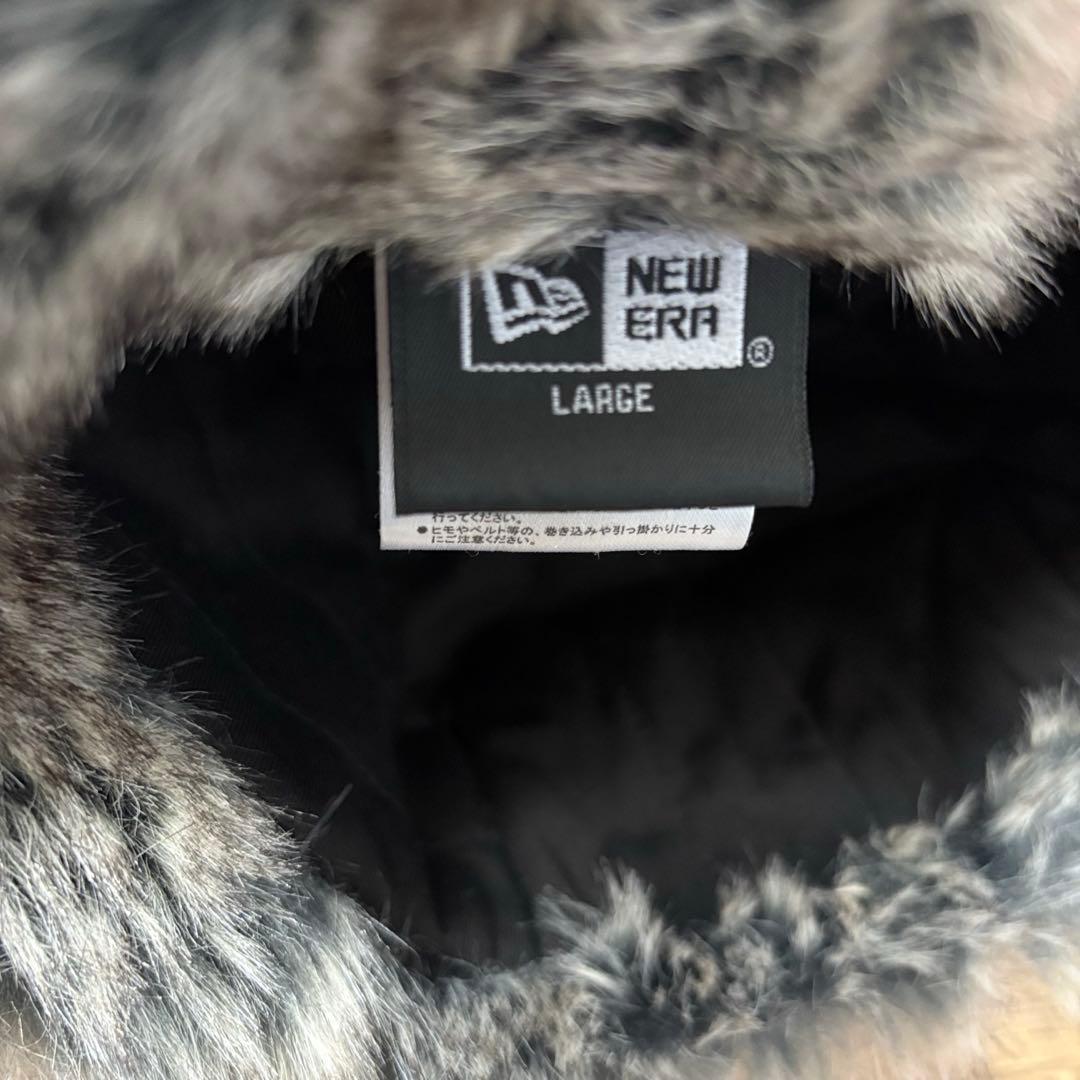 ☆人気アイテム☆ NEWERA トラッパー ロゴ入り　Lサイズ
