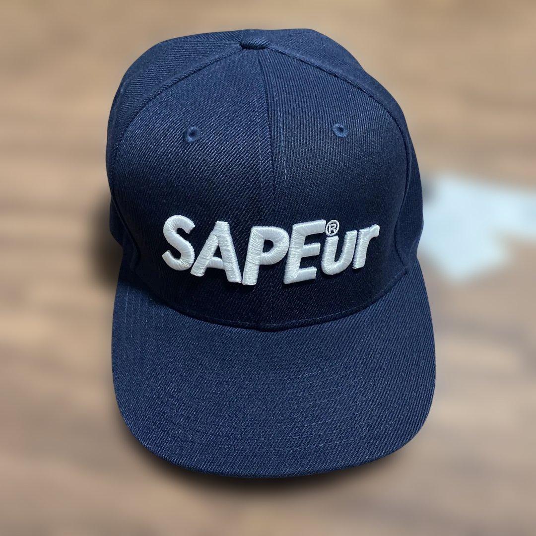 新品　SAPEur ネイビー キャップ L/XL