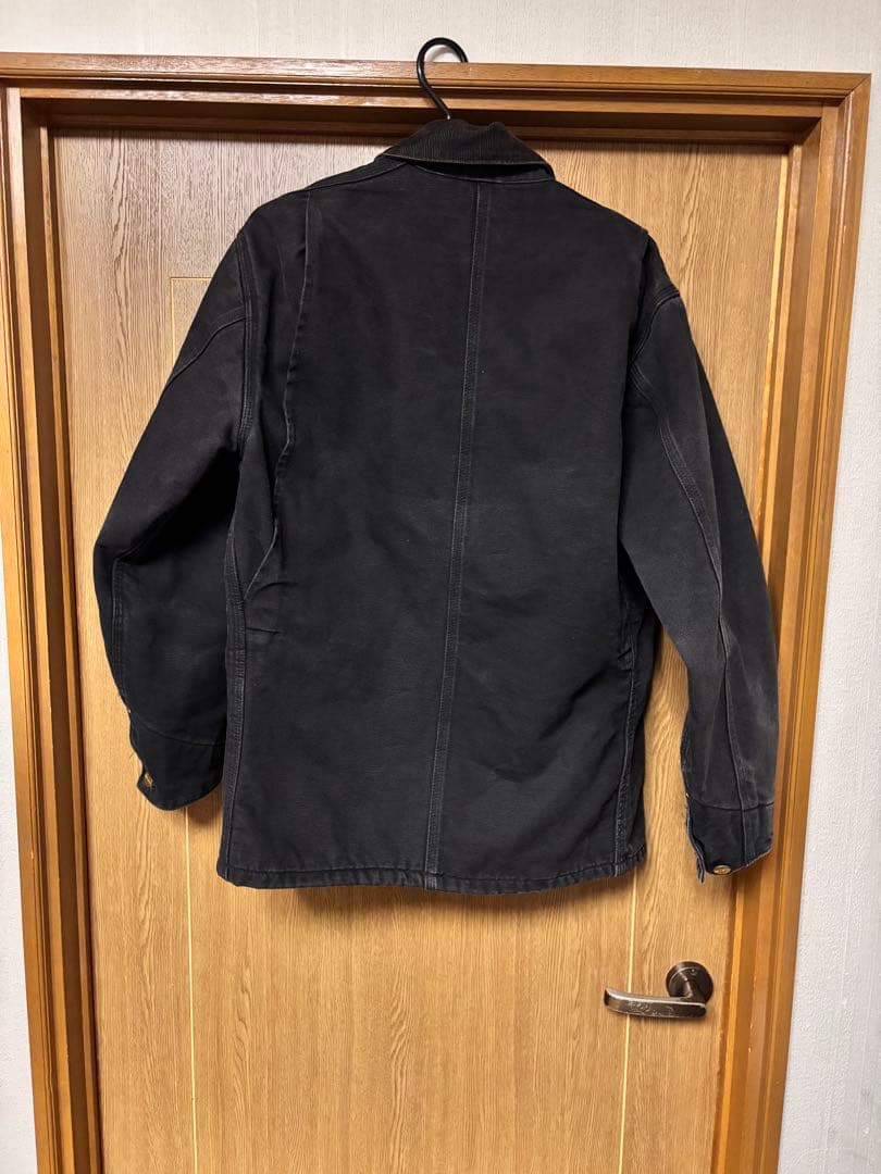 Carhartt ブラック カバーオール