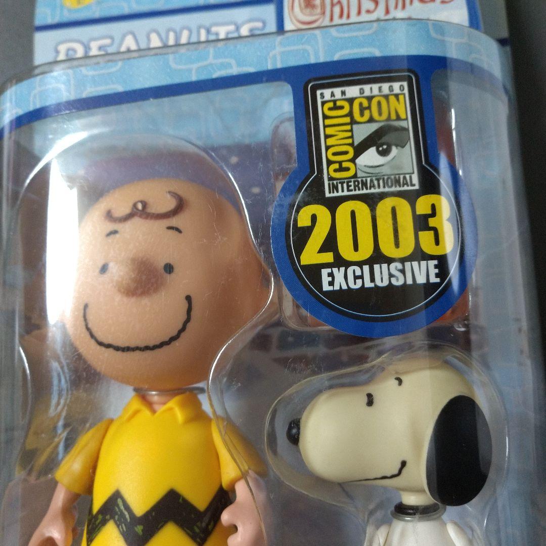 新品2003年コミコン限定品SNOOPY CHARLIE BROWNクリスマス