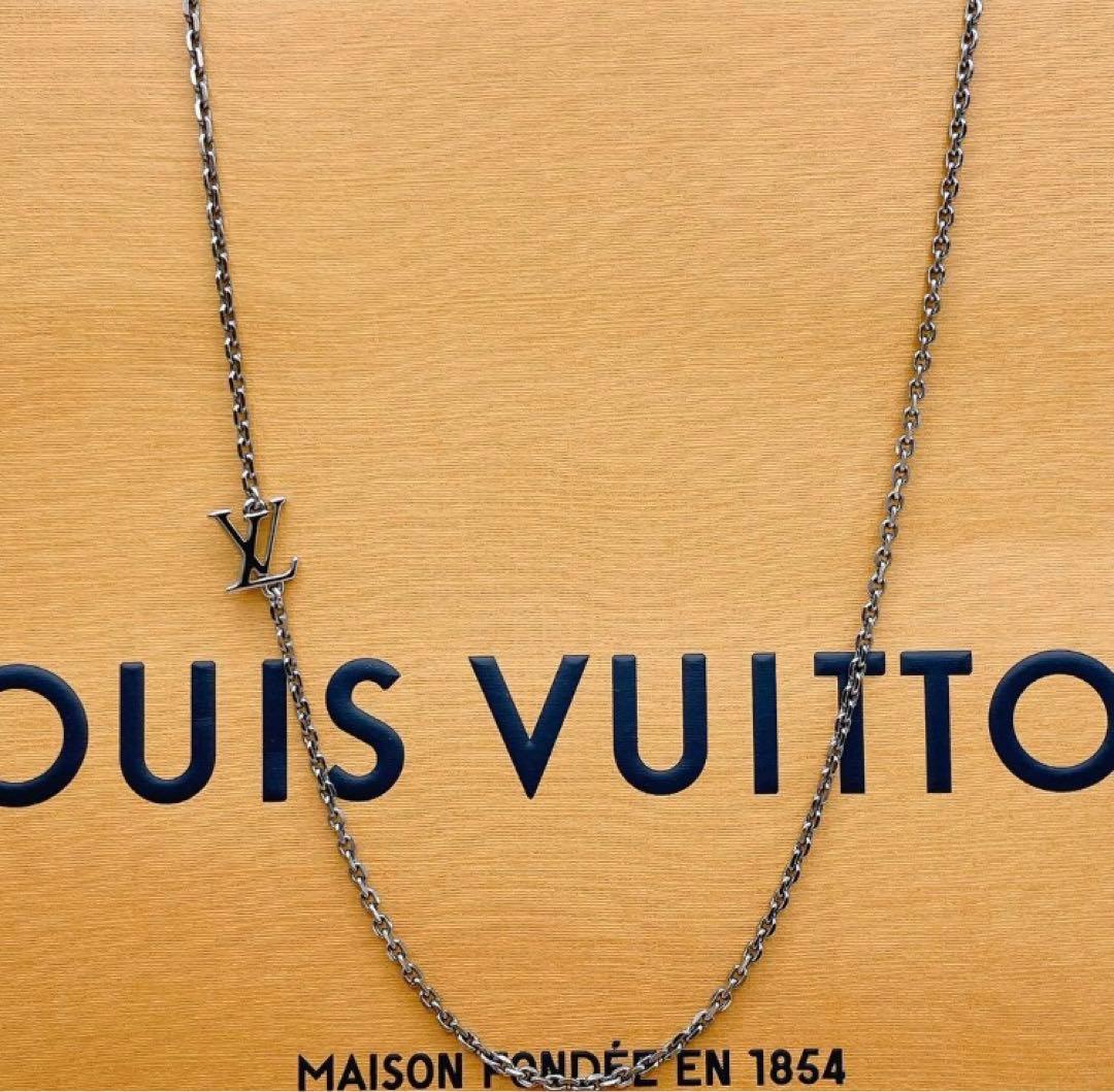 LOUIS VUITTON 完売品　ネックレス　チェーン　ユアーズ　シルバー