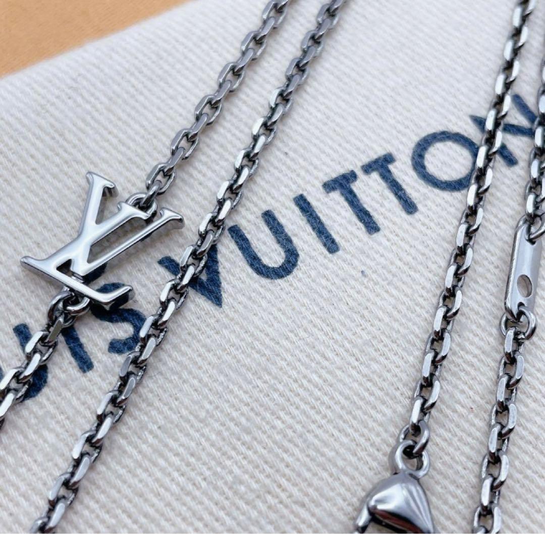 LOUIS VUITTON 完売品　ネックレス　チェーン　ユアーズ　シルバー