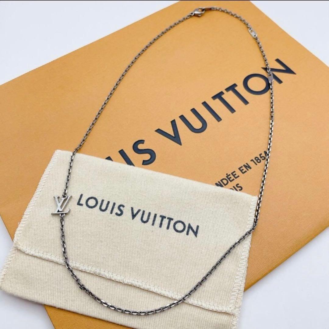 LOUIS VUITTON 完売品　ネックレス　チェーン　ユアーズ　シルバー