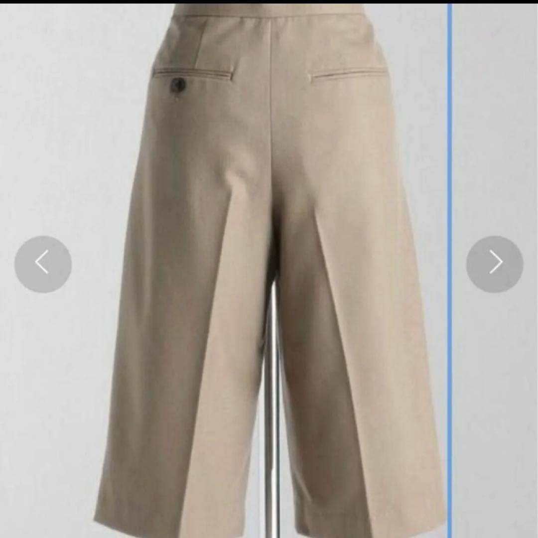 新品 UNITED ARROWS LOEFFロエフ　ポプリン キュロットパンツ