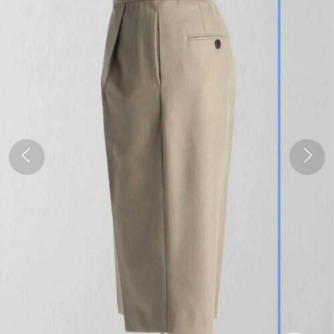 新品 UNITED ARROWS LOEFFロエフ　ポプリン キュロットパンツ