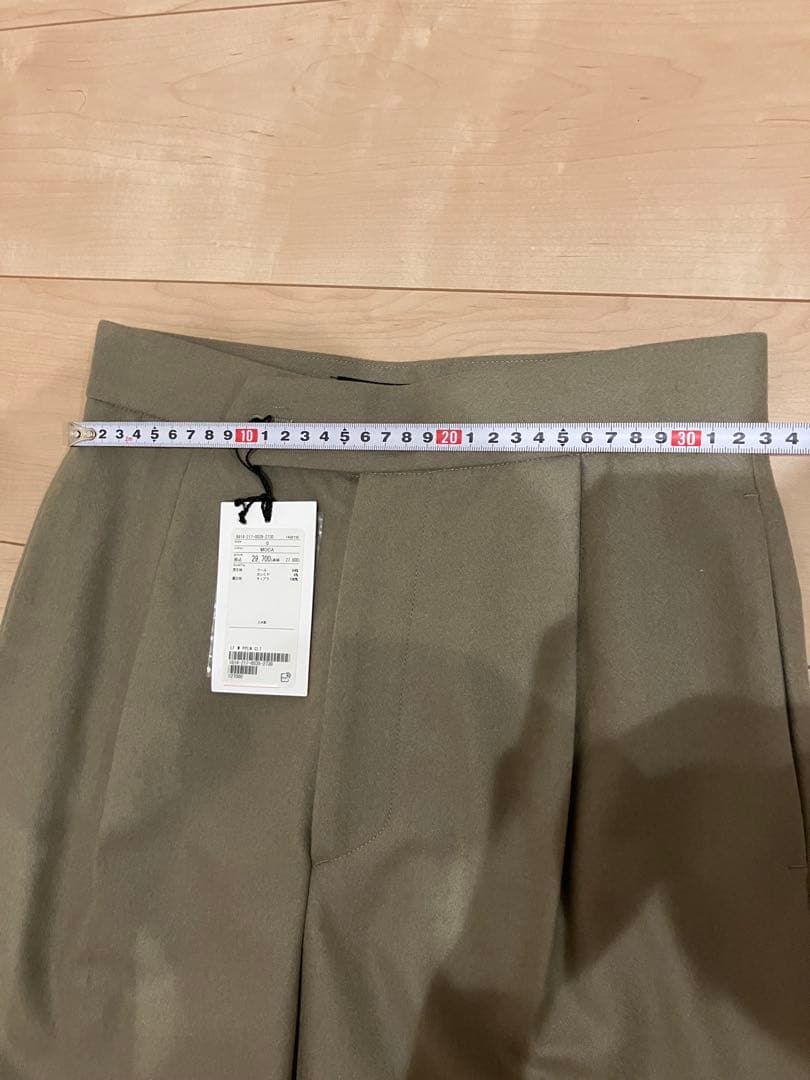 新品 UNITED ARROWS LOEFFロエフ　ポプリン キュロットパンツ