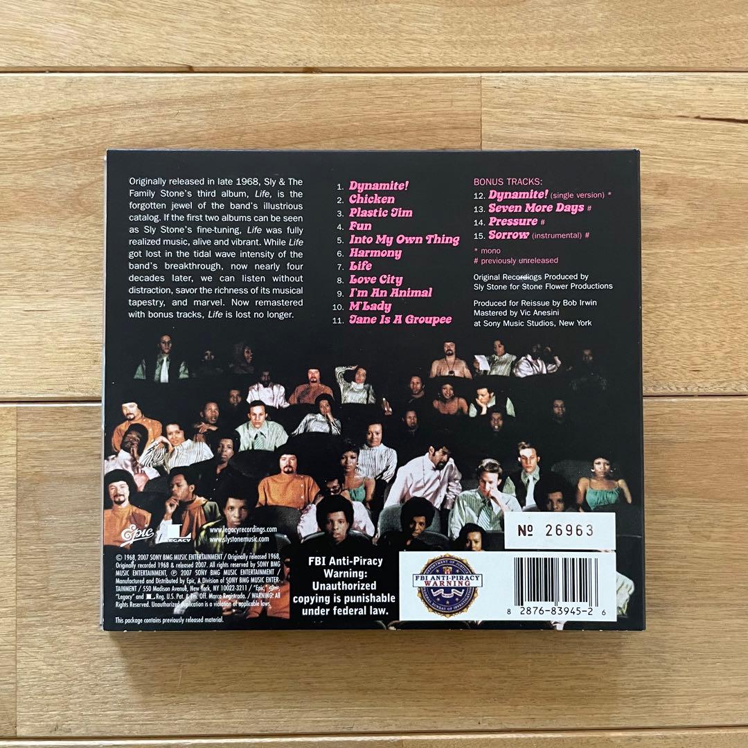 SLY＆THE FAMILY STONE「THE COLLECTION」7CD