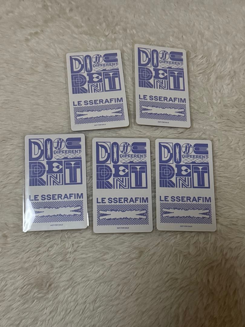 ルセラフィム　トレカ different weverse ラキドロ　3回目