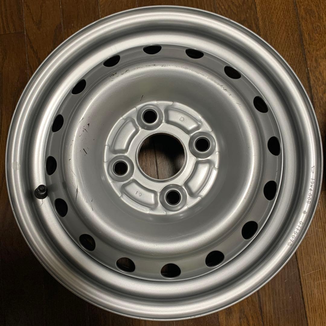 中古　ダイハツ　13インチ　4.00B ホイール　4本セット　鉄　スチール