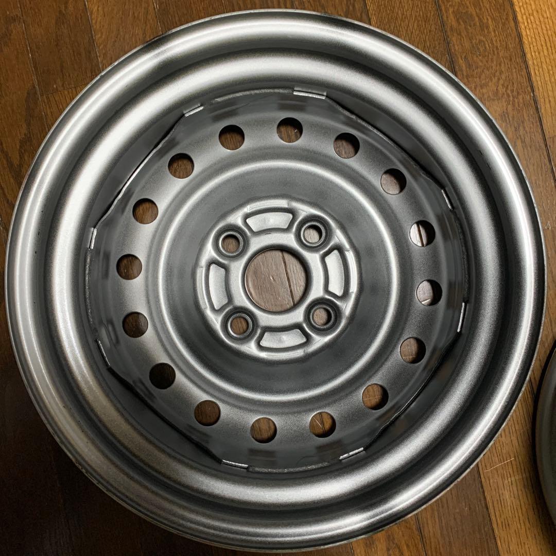 中古　ダイハツ　13インチ　4.00B ホイール　4本セット　鉄　スチール