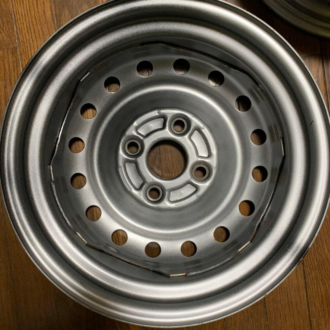 中古　ダイハツ　13インチ　4.00B ホイール　4本セット　鉄　スチール