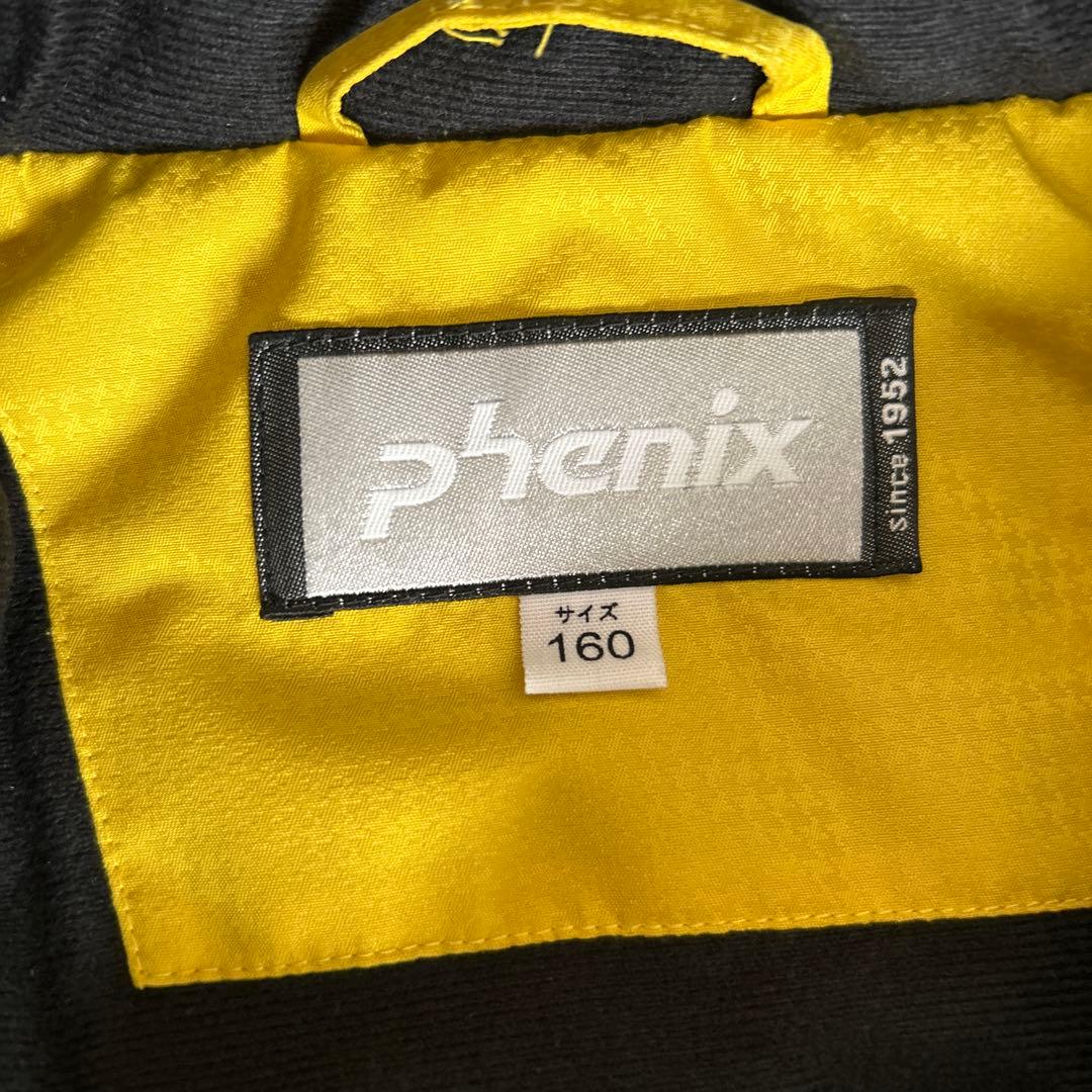 黄色系　phenix スキーウェア 子ども用 160サイズ