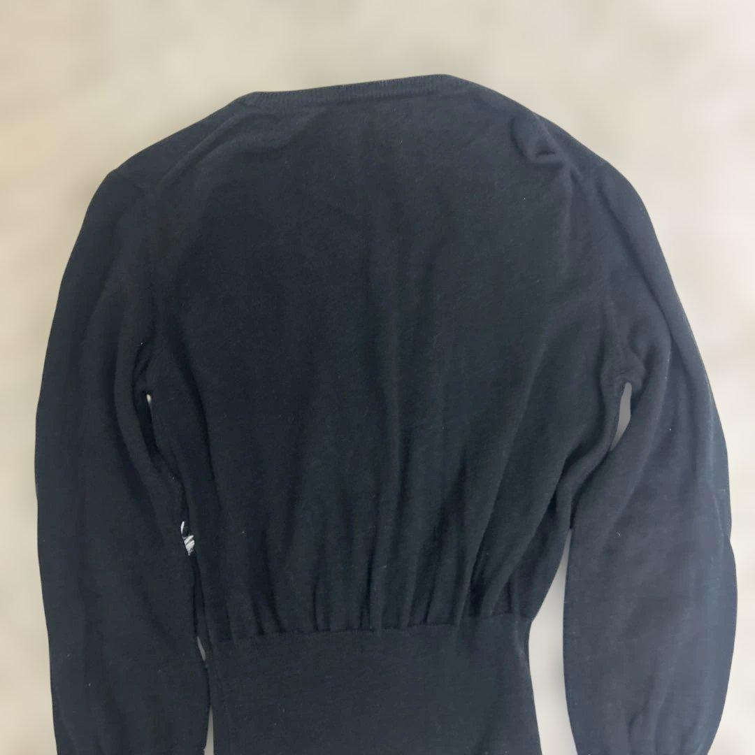 【美品】Vivienne Westwood カーディガン ブラック　オーブ　綿