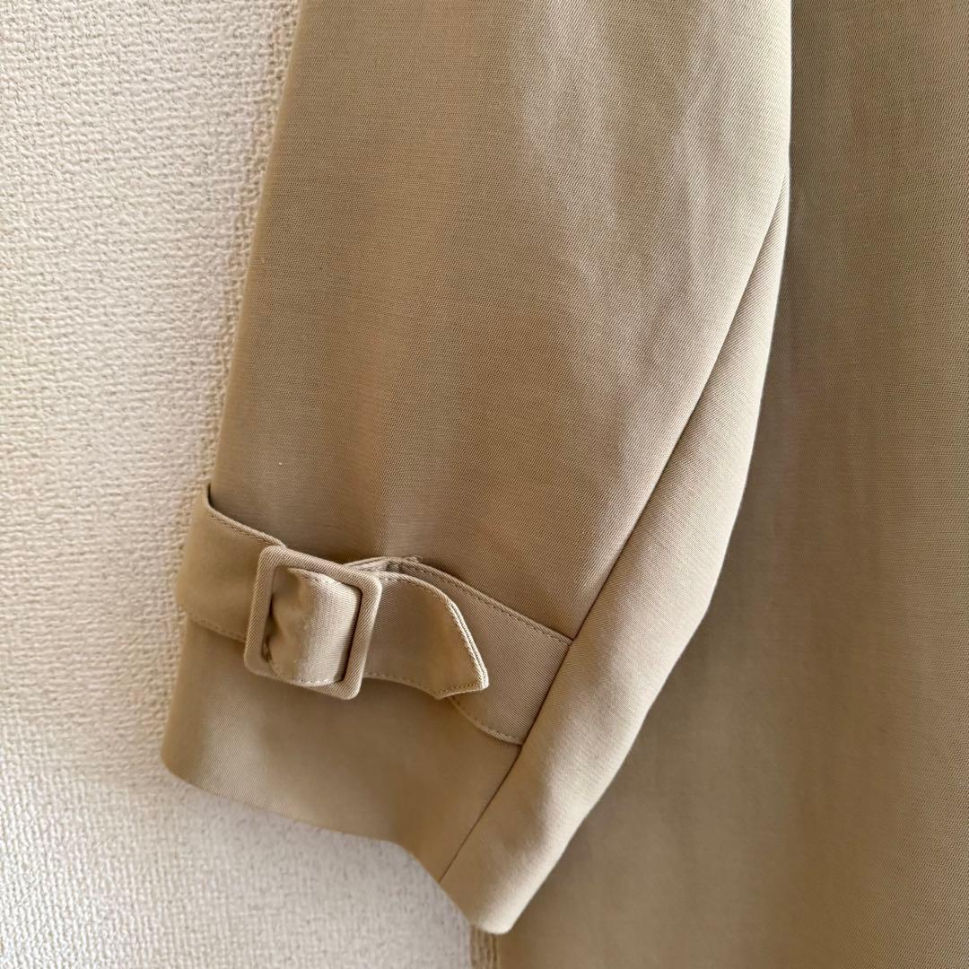 IENA コットンWクロスオーバー　チェスターコート 36 イエナ