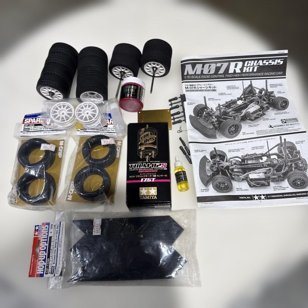 TAMIYA 1/10 M-07R オプション多数　スイフトボディ　引退セット