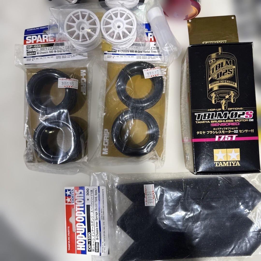 TAMIYA 1/10 M-07R オプション多数　スイフトボディ　引退セット